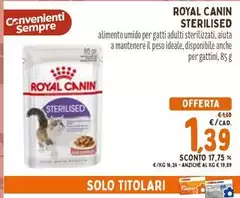 Royal Canin -  Sterilised