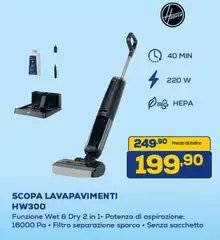 Hoover - Scopa Lavapavimenti Hw300