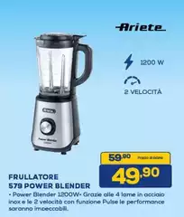 Ariete - Frullatore 579 Power Blender