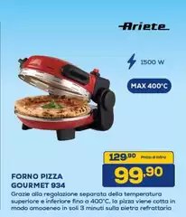 Ariete - Forno Pizza Gourmet 934