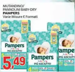 Pampers - Mutandino/ Pannolini Baby-Dry Pampers - Mutandino/ Pannolini Baby-Dry