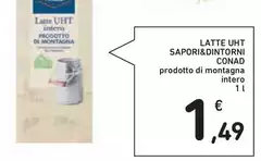Conad - Latte UHT Sapori&Dintorni