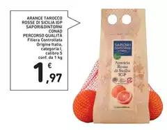 Arance Tarocco Rosse Di Sicilia IGP Sapori&Dintorni Percorso Qualità Arance Tarocco Rosse Di Sicilia IGP Sapori&Dintorni Percorso Qualità