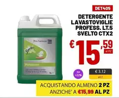 Svelto - Detergente Lavastoviglie Professional