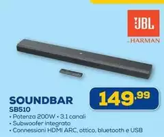 Jbl - Soundbar Sb510