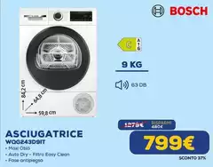 Bosch - Asciugatrice WGG243D6IT