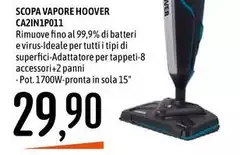 Hoover - Scopa Vapore CA2IN1-0111