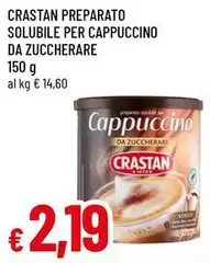 Crastan - Preparato Solubile Per Cappucino Da Zuccherare