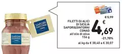 Sapori - Filetti Di Alici Di Sicilia Di Sicilia &Dintorni
