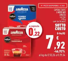 Lavazza - Capsule Caffè A Modo Mio