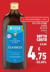 De Cecco - Olio Extra Vergine Di Oliva