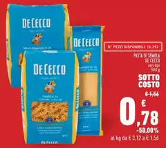 De Cecco - Pasta Di Semola