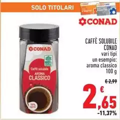 Conad - Caffè Solubile