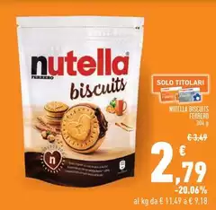 Ferrero - Nutella Biscuits