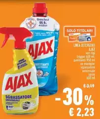 Ajax - Linea Detergenti