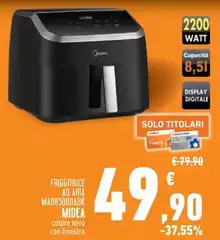 Casa Modena - Friggitrice Ad Aria MAD85000ADE Casa Modena - Friggitrice Ad Aria MAD85000ADE