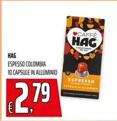 Hag - Espesso Colombia Hag - Espesso Colombia