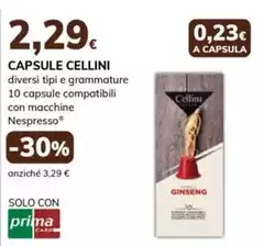 Cellini - Capsule Cellini - Capsule