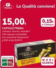 Primia - Capsule Primia - Capsule