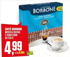 Caffe borbone - Miscela Decisa 2 Confezioni Caffe borbone - Miscela Decisa 2 Confezioni