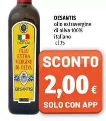 Desantis - Olio Extravergine Di Oliva 100% Italiano Desantis - Olio Extravergine Di Oliva 100% Italiano