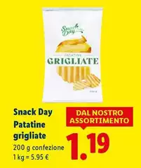 Snack Day - Patatine Grigliate Snack Day - Patatine Grigliate