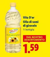 Vita D'or - Olio Di Semi Di Girasole Vita D'or - Olio Di Semi Di Girasole