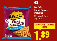 Mccain - Forno Express Patatine Mccain - Forno Express Patatine