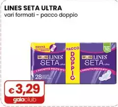 Lines - Seta Ultra Vari Formati-Pacco Doppio Lines - Seta Ultra Vari Formati-Pacco Doppio
