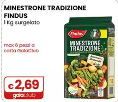 Findus - Minestrone Tradizione 1 Kg Surgelato Findus - Minestrone Tradizione 1 Kg Surgelato