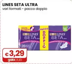 Lines - Seta Ultra Vari Formati-Pacco Doppio Lines - Seta Ultra Vari Formati-Pacco Doppio