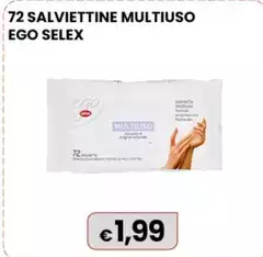 Selex - 72 Salviettine Multiuso Ego 