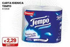 Tempo - Carta Igienica 4 Rotoli