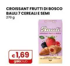 Bauli - Croissant Frutti Di Bosco 7 Cereali E Semi 270 G