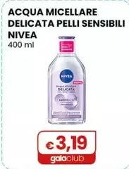 Nivea - Acqua Micellare Delicata Pelli Sensibili 400 Ml Nivea - Acqua Micellare Delicata Pelli Sensibili 400 Ml