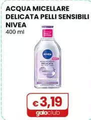 Nivea - Acqua Micellare Delicata Pelli Sensibili 400 Ml Nivea - Acqua Micellare Delicata Pelli Sensibili 400 Ml