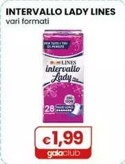 Lines - Intervallo Lady Vari Formati Lines - Intervallo Lady Vari Formati