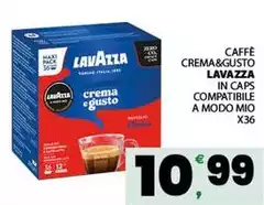 Lavazza - Caffe Crema&Gusto  In Caps Compatibile A Modo Mio