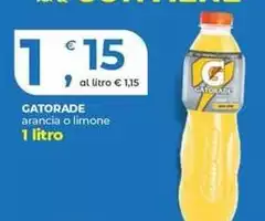 Gatorade - Arancia O Limone Gatorade - Arancia O Limone