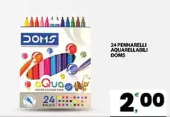 Dom sementi - 24 Pennarelli Aquarellabili