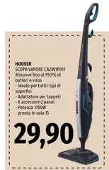Hoover - Scopa Vapore CAZIMPO11