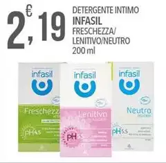 Infasil - Detergente Intimo Freschezza/ Lentivo/ Neutro