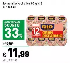 Rio Mare - Tonno All'Olio Di Oliva