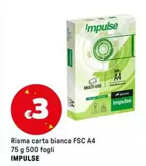 Risma Carta Bianca Fsc A4 Risma Carta Bianca Fsc A4