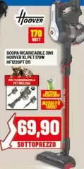Hoover - Scopa Ricaricabile 3in 1  Xl Pet T7ow Hf1220ft 011