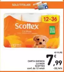 Scottex - Carta Igienica La Maxi