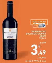 Boschi - Barbera DOC Boschi - Barbera DOC
