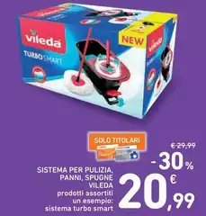 Vileda - Sistema Per Pulizia, Panni, Spugne