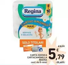 Regina - Carta Igienica Cartacamomilla