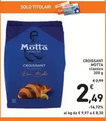Motta - Croissant Motta - Croissant